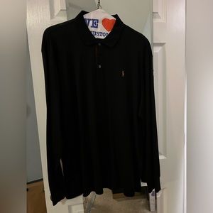 Black Polo by Ralph Lauren polo shirt. Excellent condition.